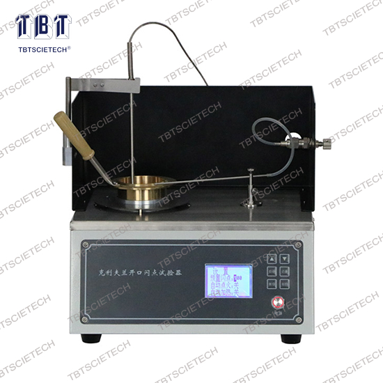 Cleveland Open Cup Flash Point Tester LCD شاشة LCD