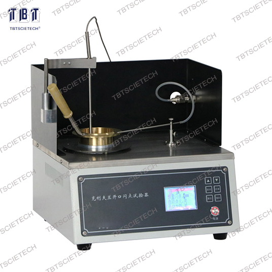 Cleveland Open Cup Flash Point Tester LCD شاشة LCD