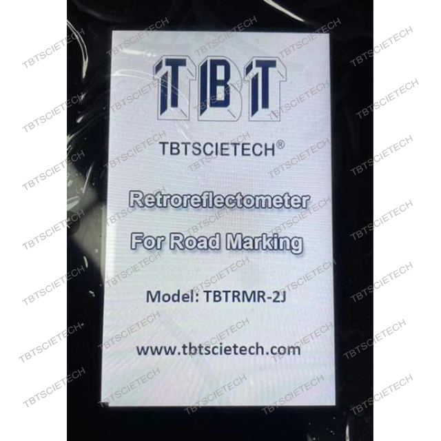 مقياس الانعكاس العكسي TBTRMR-2J عالي الدقة لعلامات الطريق